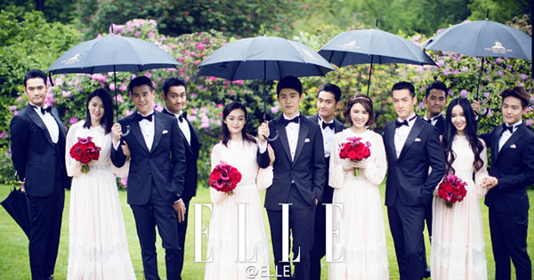 读图｜袁弘大婚，你们却只关心新郎和伴郎