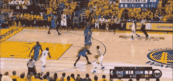 “水花兄弟”合砍57分！勇士4比3逆转雷霆晋级总决赛