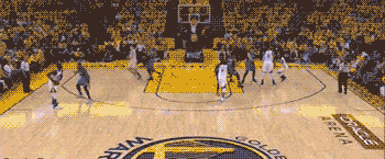 “水花兄弟”合砍57分！勇士4比3逆转雷霆晋级总决赛