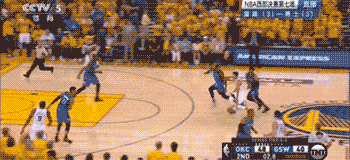 “水花兄弟”合砍57分！勇士4比3逆转雷霆晋级总决赛