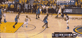 “水花兄弟”合砍57分！勇士4比3逆转雷霆晋级总决赛