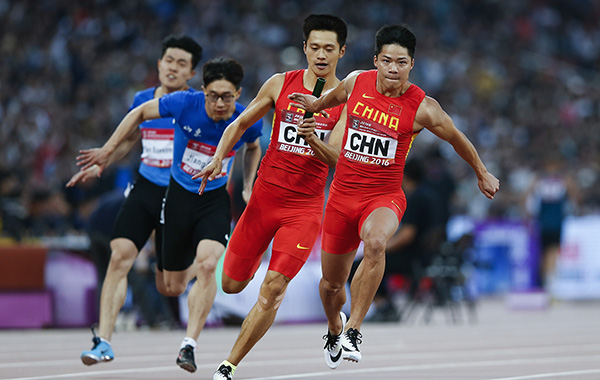 对话中国男子接力“天团”：里约冲击奖牌，比赛越大成绩越好