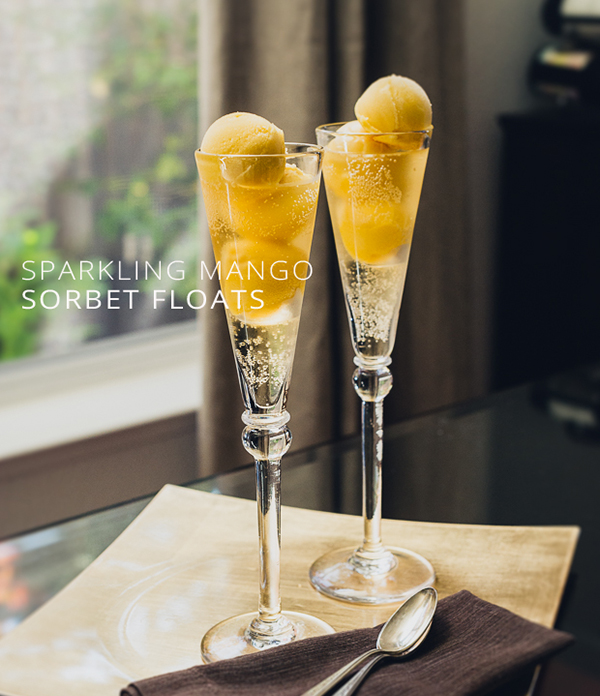 芒果鸡尾酒让你品尝夏天的味道