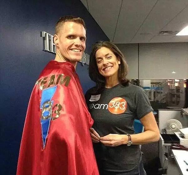 如何减掉354斤肥肉？遇到一个贴心的她，然后不停地跑