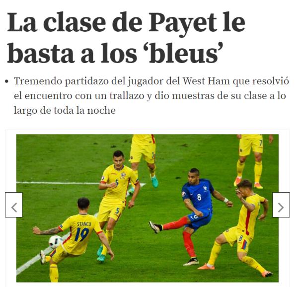 头条欧洲杯 | 姿势大比拼！各大媒体都怎么吹帕耶