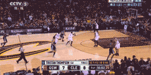 全队17记三分，库里38分！这样的勇士让詹姆斯怎么赢？