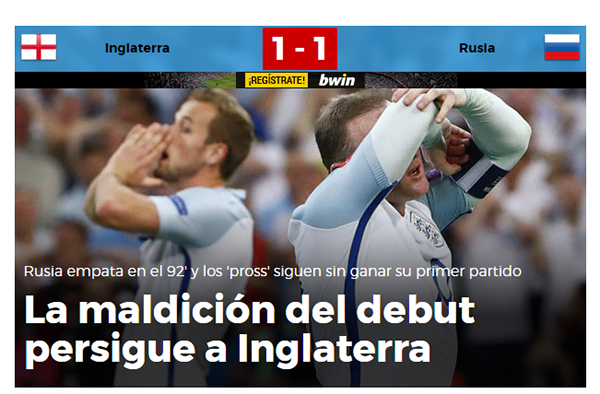 头条欧洲杯 | 球队丢分球迷挨打，英格兰的心碎成了渣渣