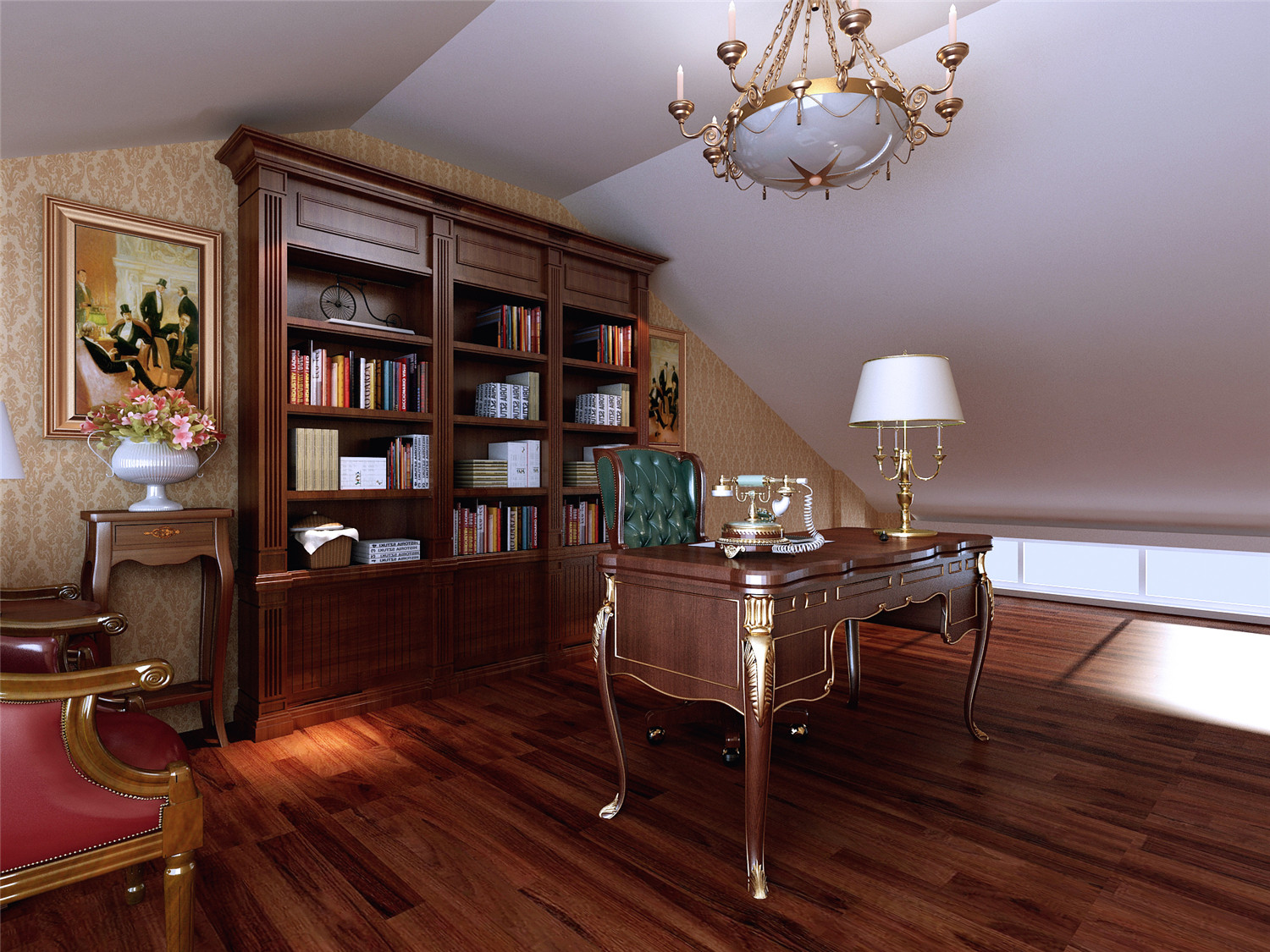 书房效果图