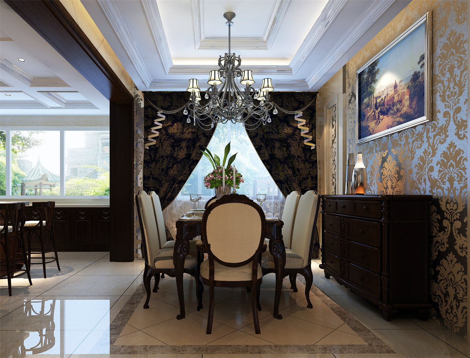 餐厅效果图