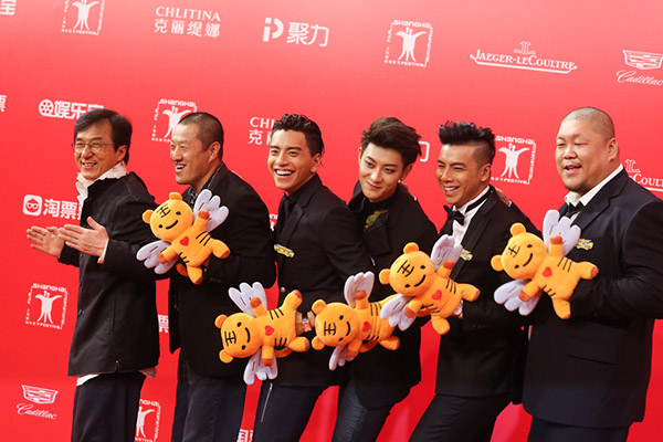 上海国际电影节上最忙的是这位巨星