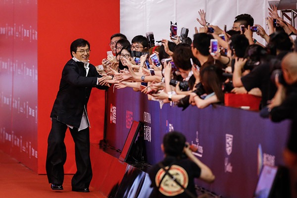 上海国际电影节上最忙的是这位巨星