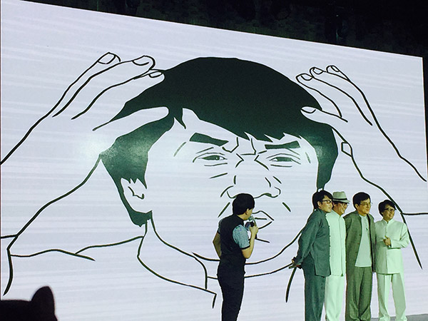 上海国际电影节上最忙的是这位巨星