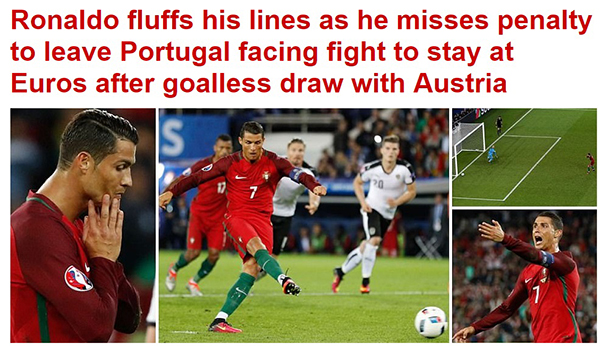 头条欧洲杯｜抢头条，不进球也可以啊