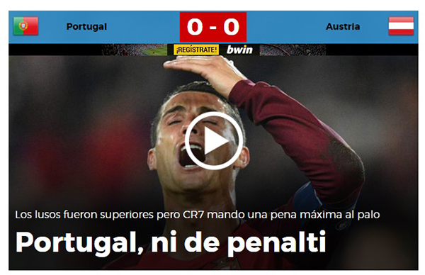 头条欧洲杯｜抢头条，不进球也可以啊