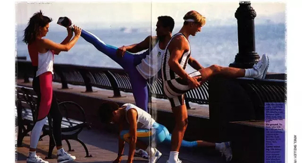 透视渔网、牛仔、吊带、高腰，原来跑圈才是真正的潮流圣地