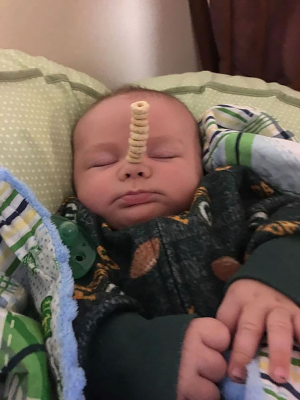 趣看｜当奶爸开启谷物圈叠叠乐模式：坑娃的爹长不大