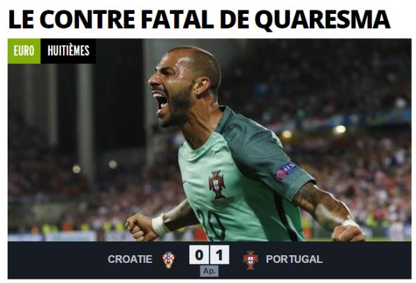 头条欧洲杯 | 夸雷斯马率领葡萄牙过关，他们的主帅赌赢了