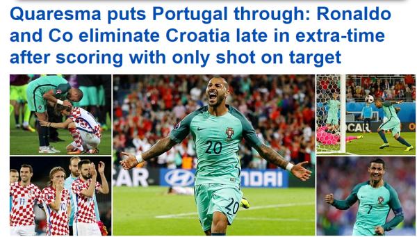 头条欧洲杯 | 夸雷斯马率领葡萄牙过关，他们的主帅赌赢了