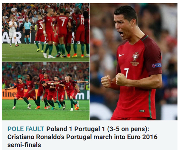 头条欧洲杯 | 把希望寄托在点球大战，波兰很傻很天真