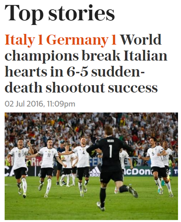 头条欧洲杯 | 可恶的点球！但依然谢谢你，意大利
