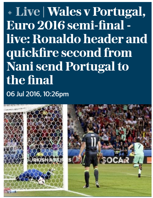 头条欧洲杯 | 人不可能飞，但C罗才不在乎物理规律