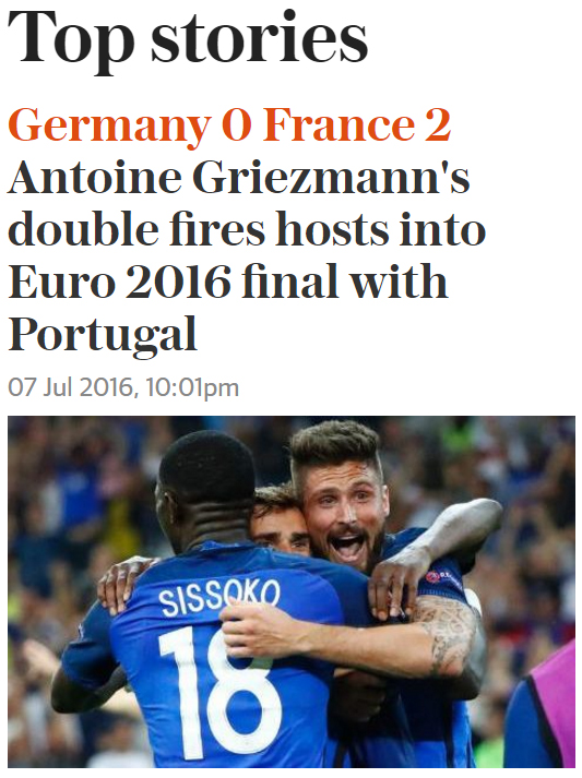 头条欧洲杯 | 最精彩一战？全世界媒体都成了“格吹”