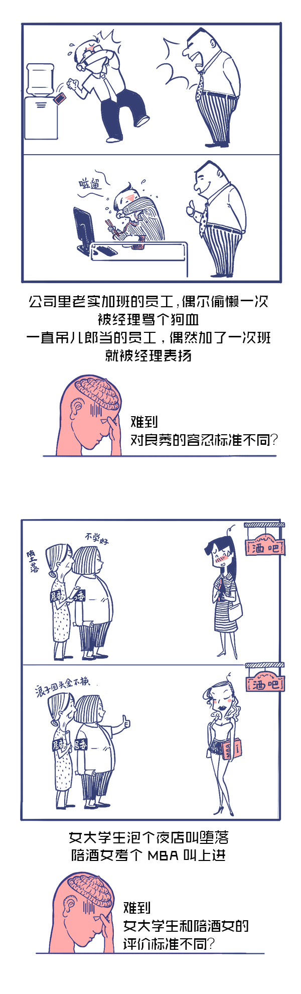 好喵漫画｜人类奇葩逻辑