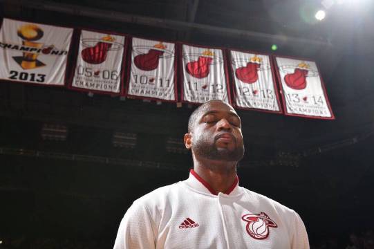 对话韦德：并不记恨热火，仍然尊敬莱利