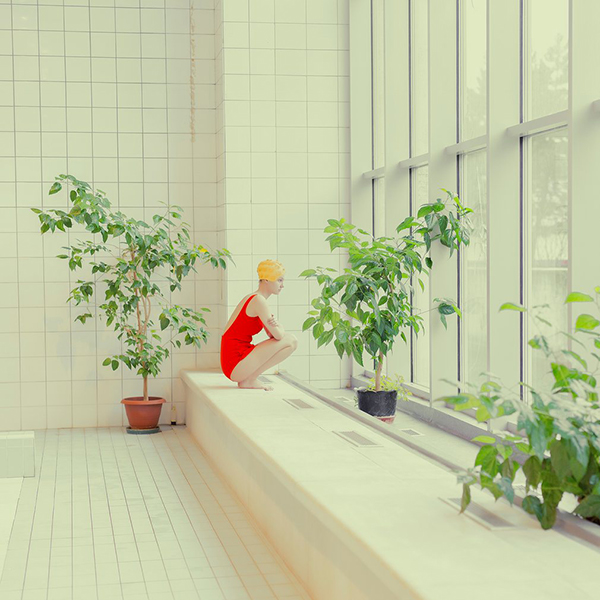 趣看｜泳照也走性冷淡风，看完只想找个空旷的泳池清凉一夏