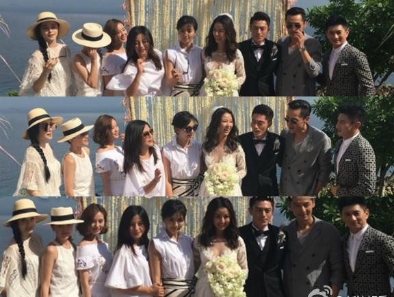 霍建华婚礼告白林心如：和你成为夫妻是最幸运的事