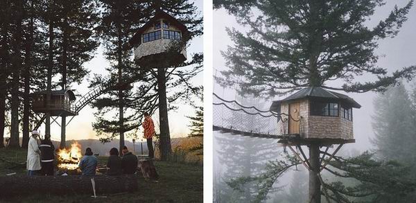 这个住在树屋的男人，实现了我们全部的儿时梦想