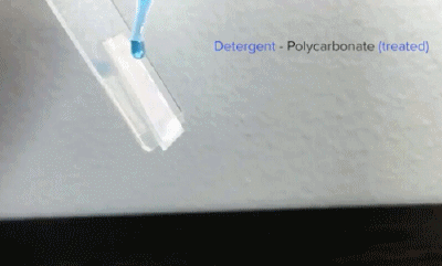 用表面技术，倒光最后一滴洗发水