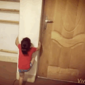 健身Boy挑战高难度，3岁网红惊呆成年人