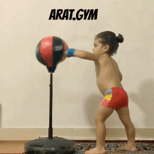 健身Boy挑战高难度，3岁网红惊呆成年人