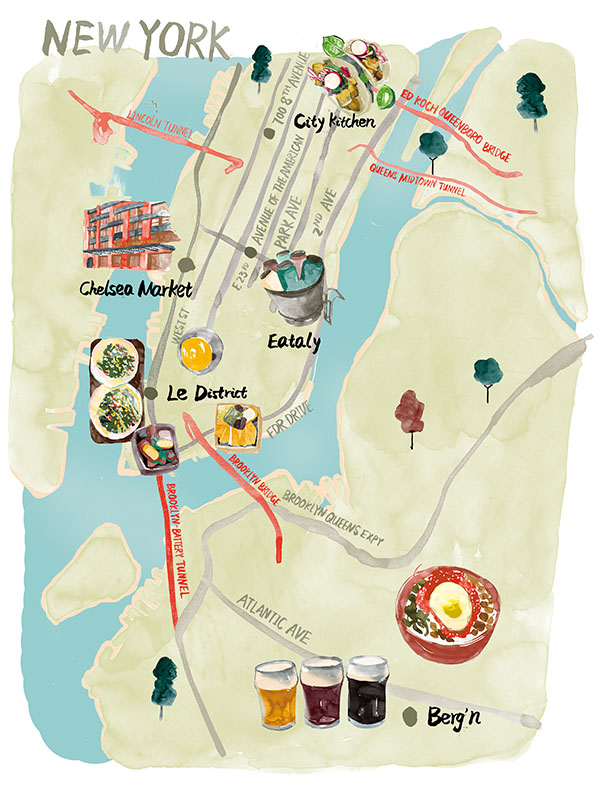 不去试下纽约的升级版大食代？