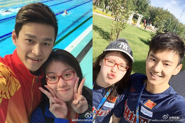 当你在电视机前当迷妹，奥运冠军却是别人的迷弟