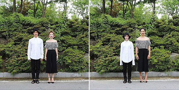 趣看｜韩国夫妻老婆网店太有爱，店主兼任模特大玩换装秀