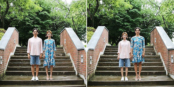 趣看｜韩国夫妻老婆网店太有爱，店主兼任模特大玩换装秀