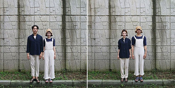 趣看｜韩国夫妻老婆网店太有爱，店主兼任模特大玩换装秀