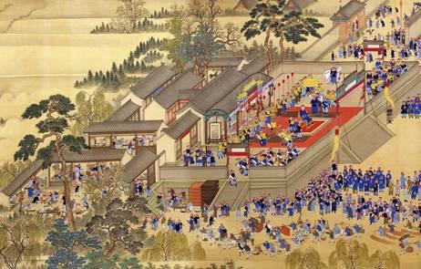 清代八旗阅兵源自萨满祭天仪式，包含满洲原始氏族之军事要素