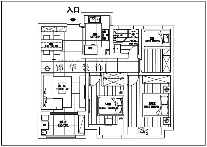 平面 雨润星雨华府 95平.jpg
