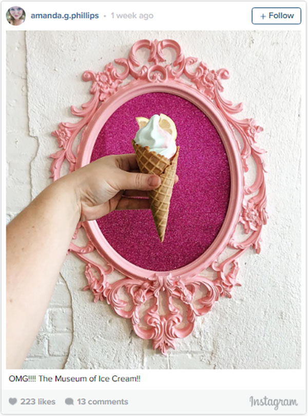 张开大嘴来参加这个夏日冰淇淋泒对吧