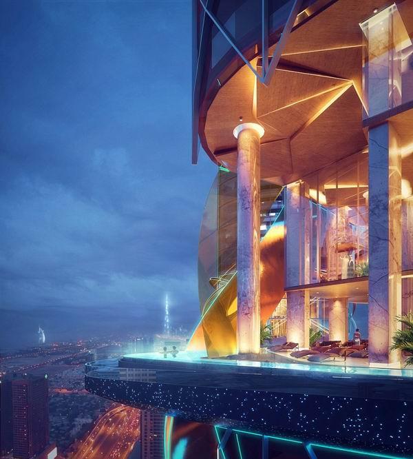 迪拜又任性了，两亿三千万英镑建自带人工热带雨林的土豪酒店