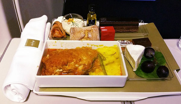 一个资深“飞行家”的飞机餐之选