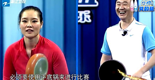 用羽球拍打乒乓算什么，这个节目让奥运冠军玩过更奇葩的