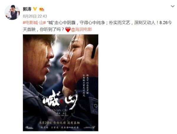 农村题材不一定就得拍得土，比如《喊·山》