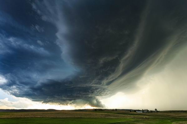 龙卷风图集，残暴中的美丽