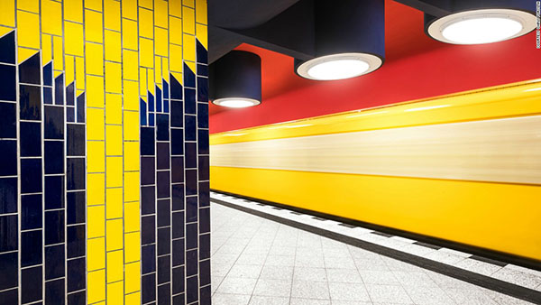 这么美的地铁站，你见过么？