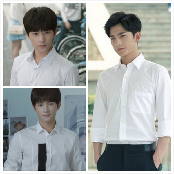 白衬衫是个好东西，每个男神都有一件