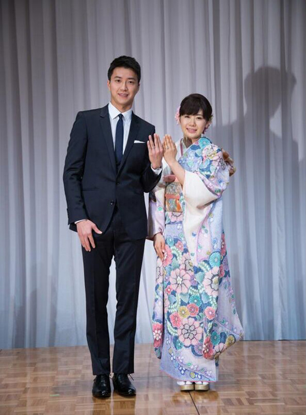 江宏杰福原爱东京宣布结婚，BLOVES定制婚戒最抢镜